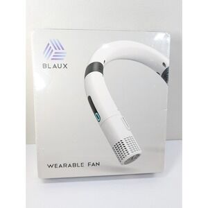Blaux Wearable AC Plus Neckband Fan Portable New In Box